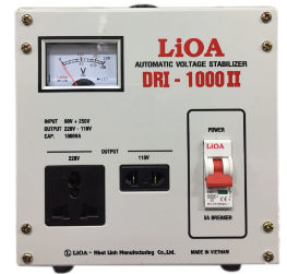 Ổn Áp LiOA 1Kva 1 Pha DRII 1KVA (50-250v)