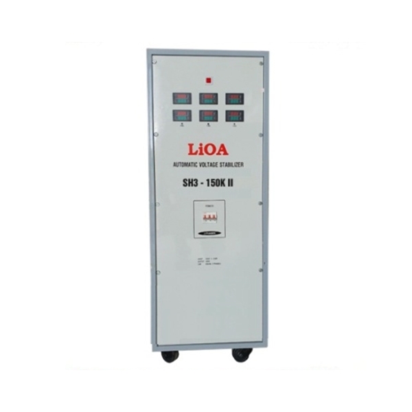 Ổn Áp LiOA 3 Pha SH3 150KII NEW 2020 (260-430v) - Đồng hồ điện tử