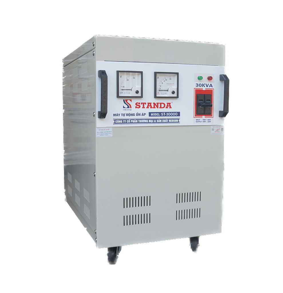 ỔN ÁP STANDA 30KVA ST-30000