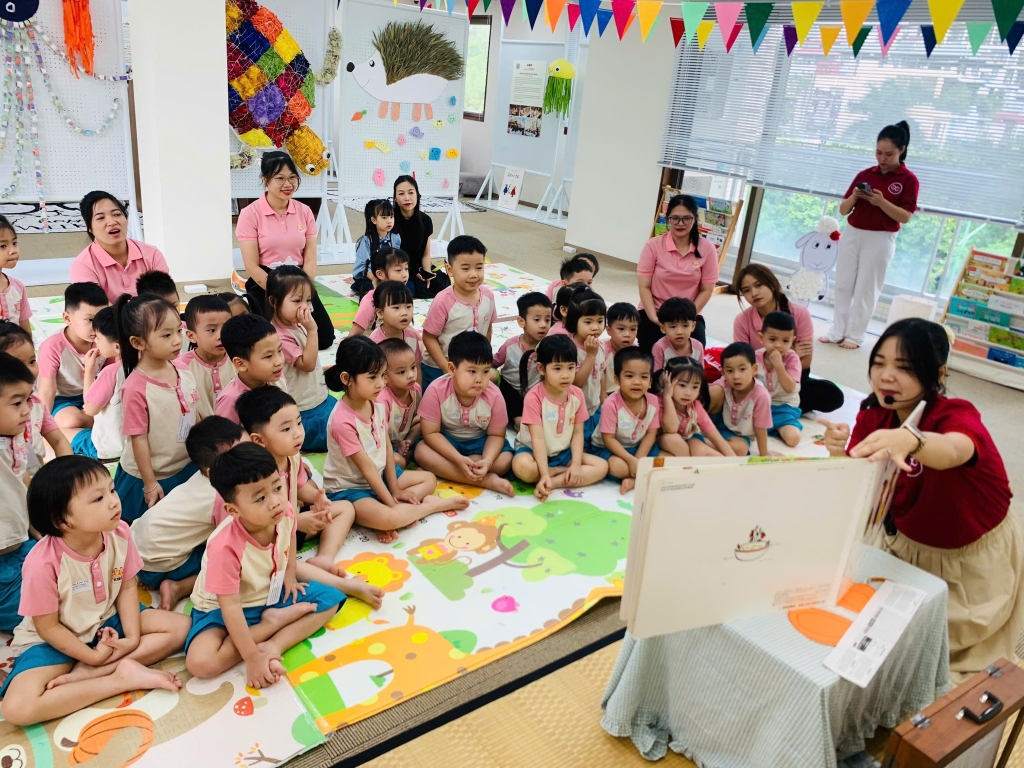 CHUỖI WORKSHOP ĐỌC SÁCH CÙNG MOGU x VINSCHOOL THE HARMONY