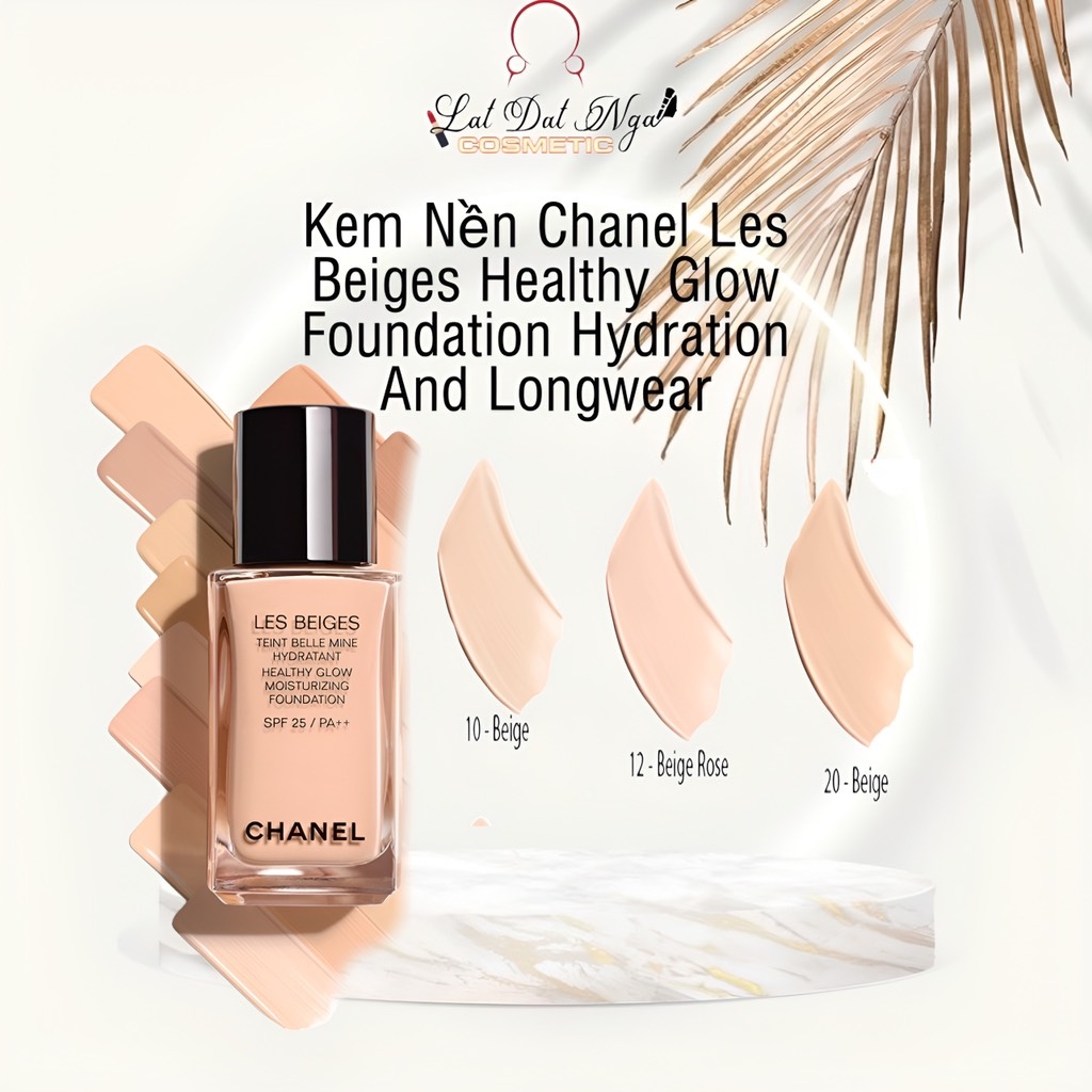 Kem Nền Chanel Les Beiges Healthy Glow Foundation Hydration And Longwear -  B10