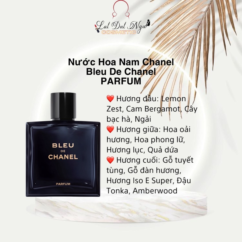 Order Nước hoa Nam Chanel Bleu De Chanel Parfum 50ml  Lazadavn