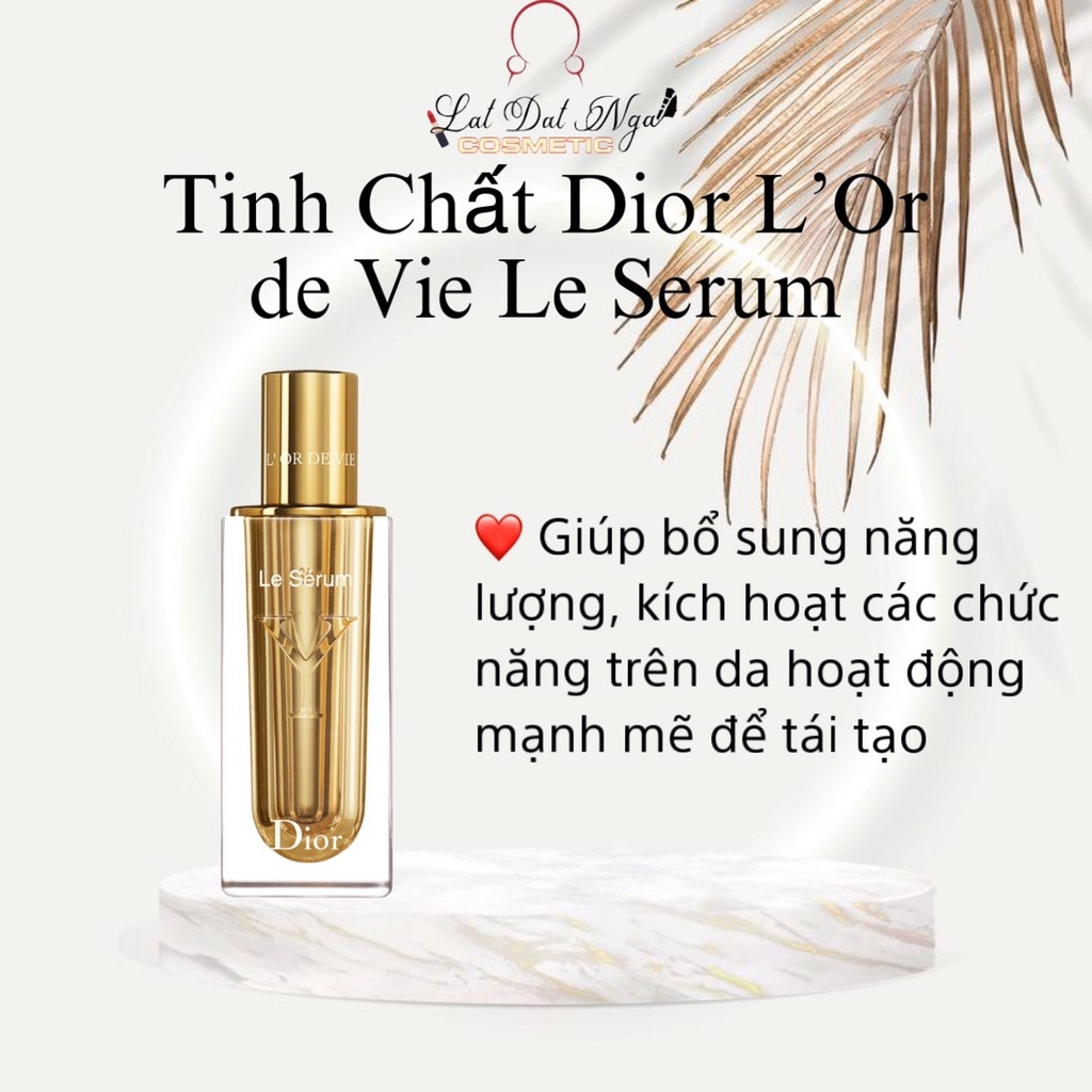 Tester Tinh Chất Dior LOr de Vie Le Serum 30ml Lật Đật Nga Cosmetic #14 Tester Tinh Chất Dior LOr de Vie Le Serum 30ml Lật Đật Nga Cosmetic