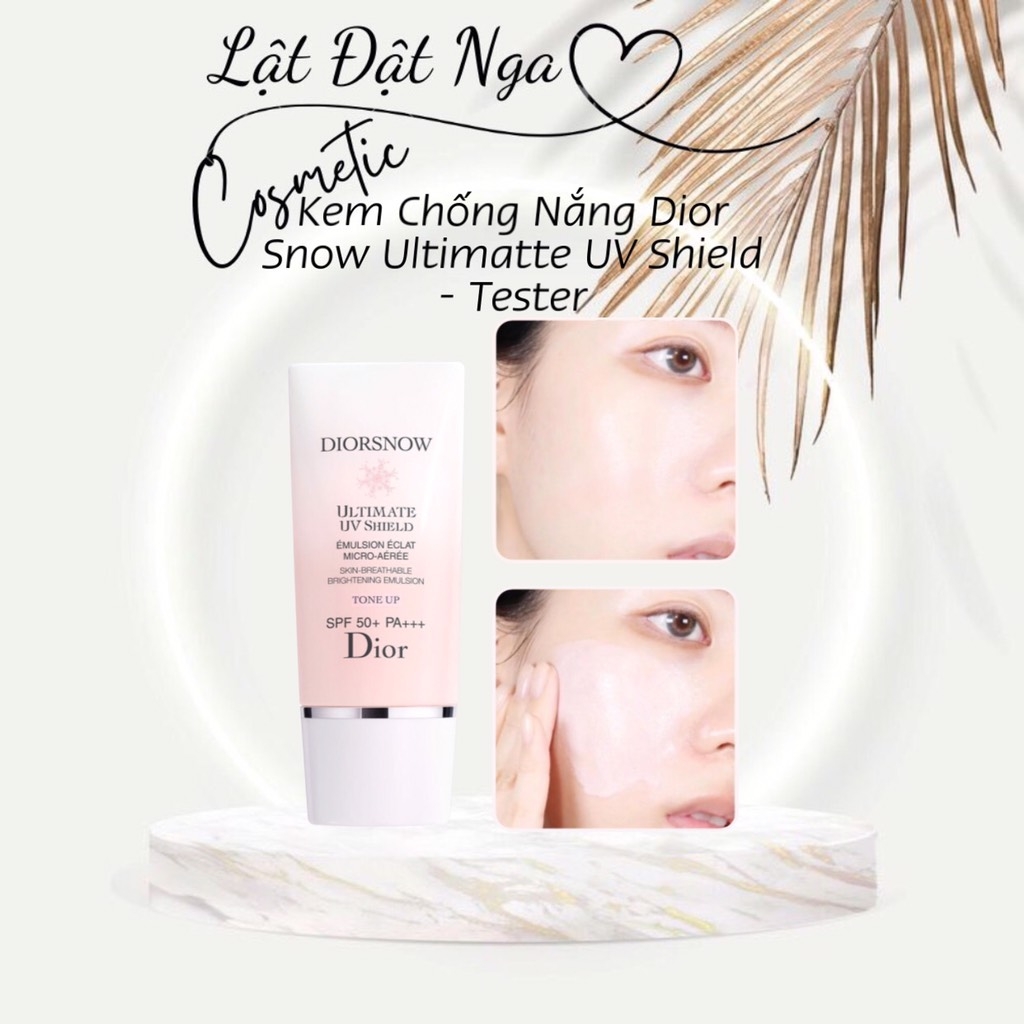 Kem Chống Nắng Dior Snow Ultimate UV Shield SPF 50  Kem chống nắng   TheFaceHoliccom