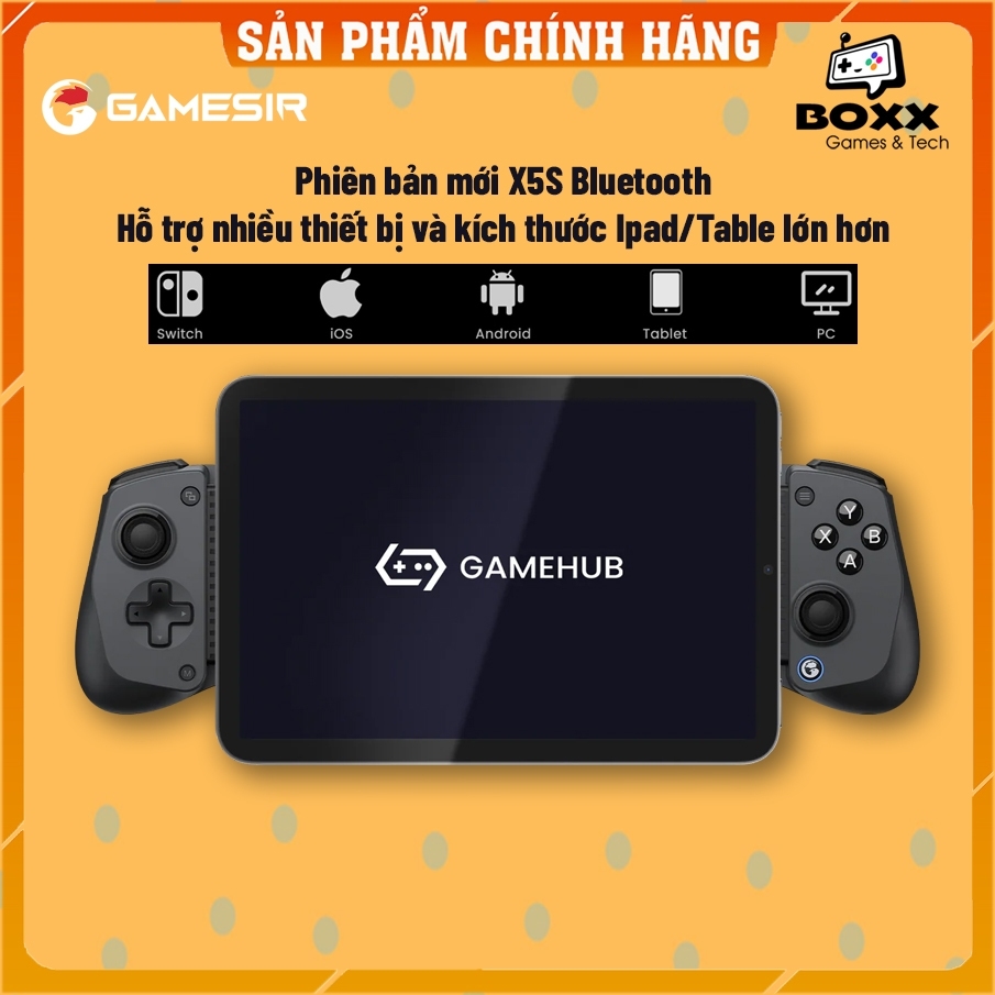 Tay Cầm GameSir X5s Wireless Mobile Game Controller cho Nintendo Switch, Điện Thoại