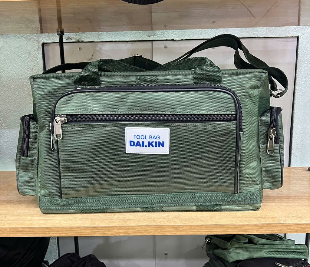 Túi đựng đồ nghề - Dây kéo ngang, TOOL BAG DAI.KIN, Cao 30 x Dài 50 x Rộng 20, Size XL