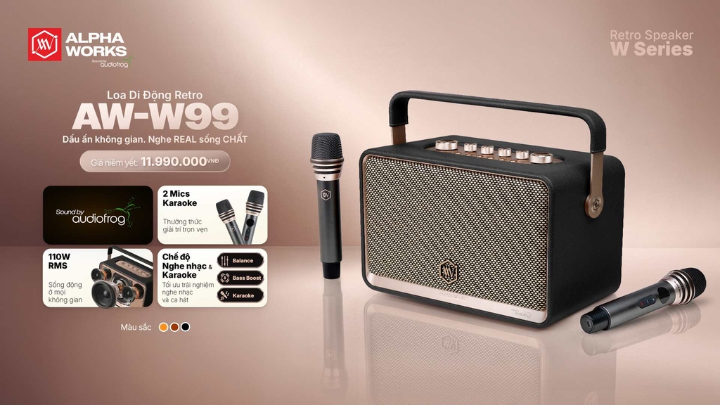chính thức mở bản Alpha Works W99