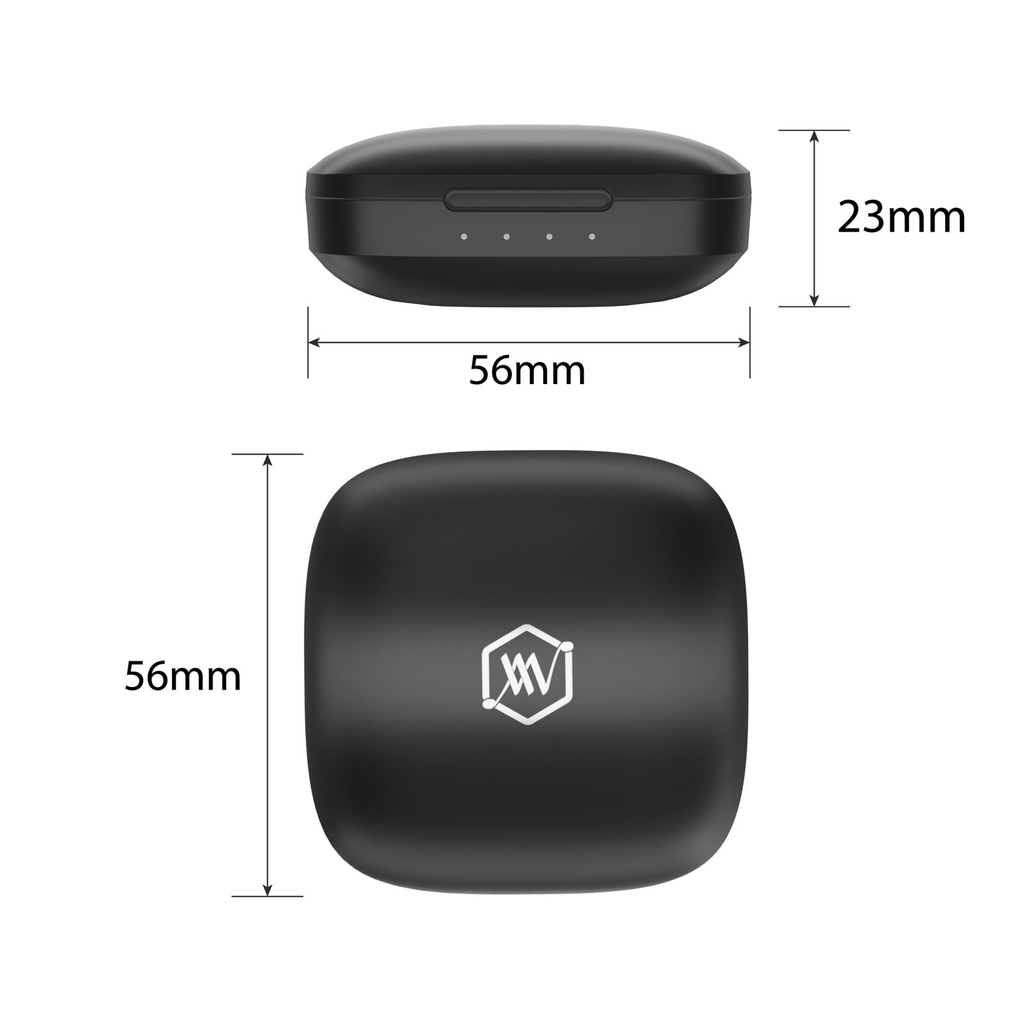 Tai nghe Bluetooth True Wireless Alpha Works CURVE 100