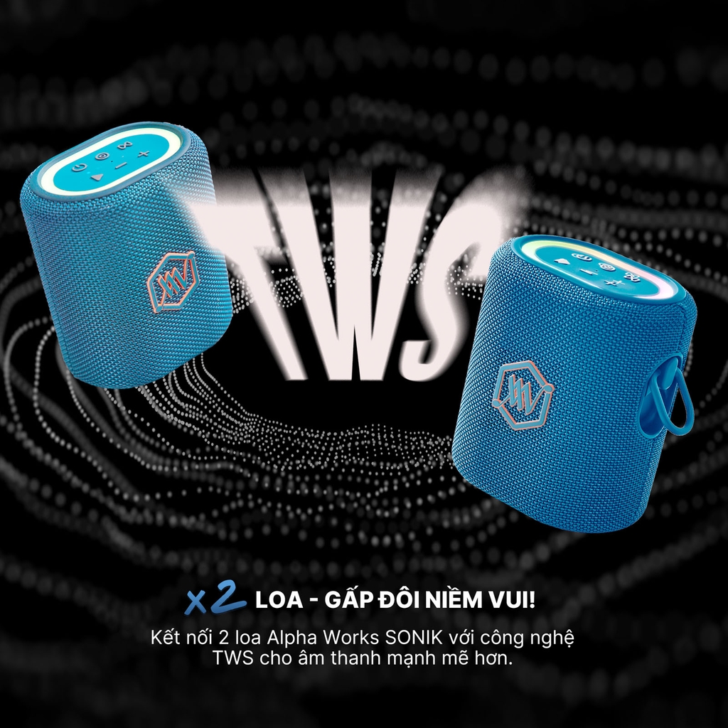 Loa Bluetooth Alpha Works SONIK