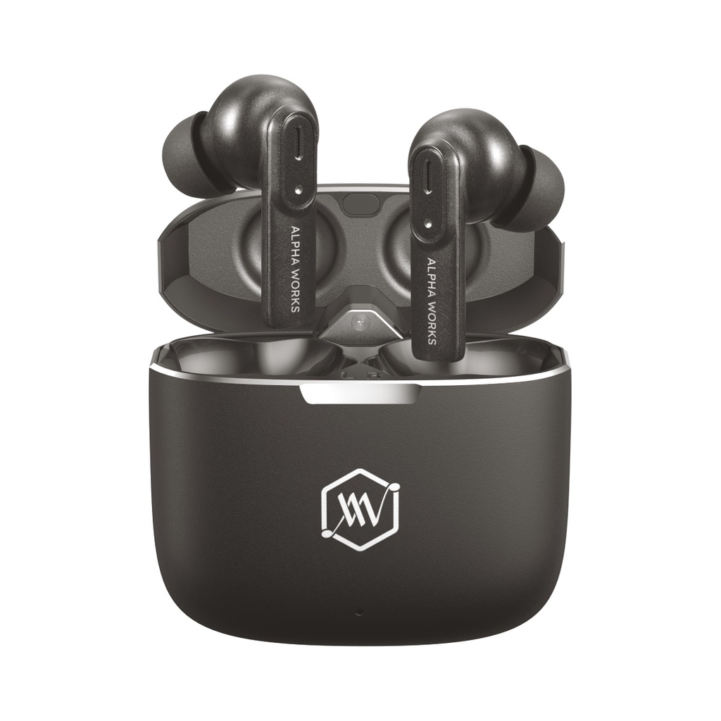 Tai nghe True Wireless ALPHA WORKS CURVE 300 - Hàng Chính Hãng PGI