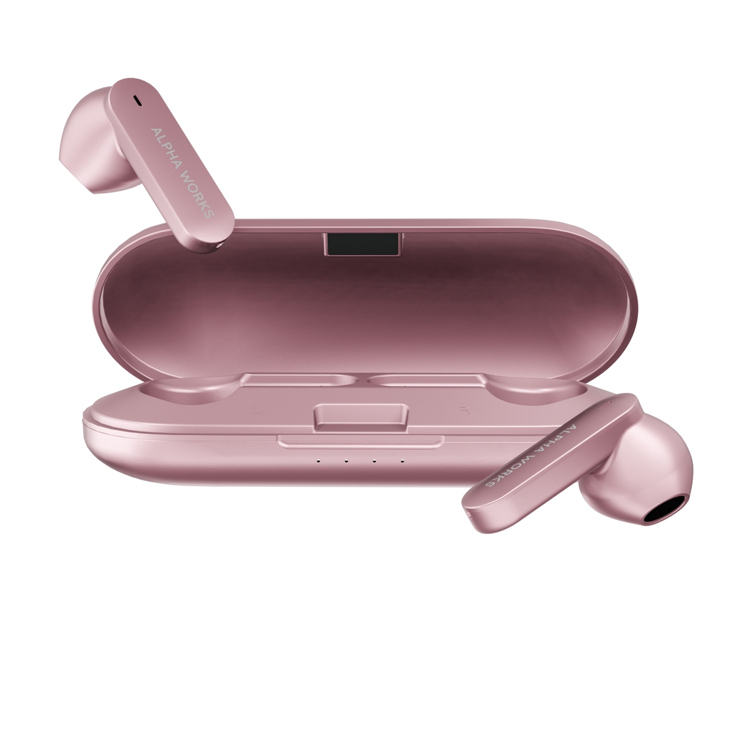 Tai nghe True Wireless ALPHA WORKS CURVE 200 - Hàng Chính Hãng PGI