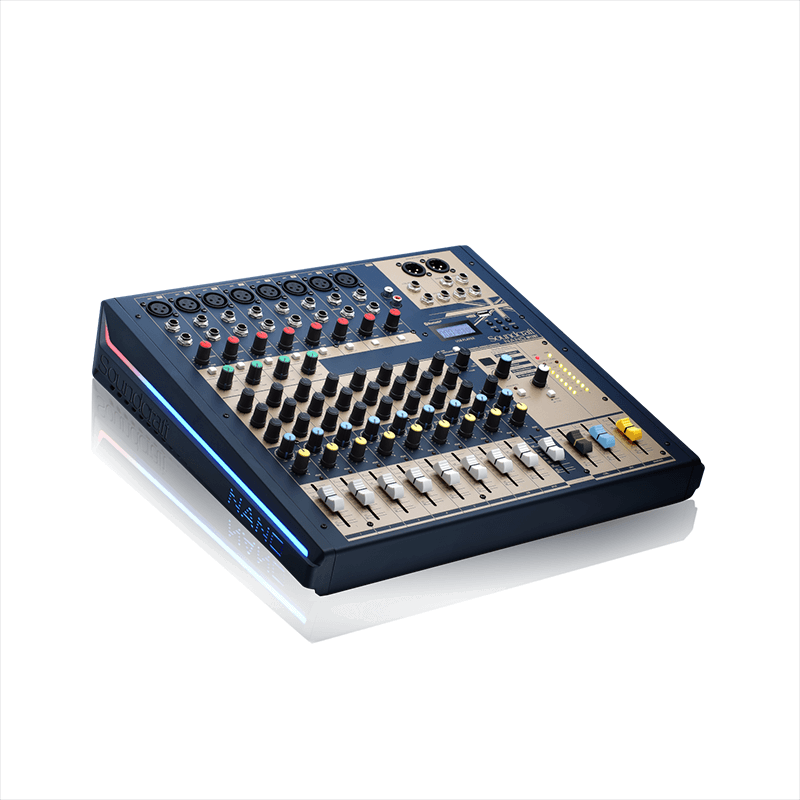 Mixer analog SOUNDCRAFT NANO M12BT - Hàng Chính hãng PGI
