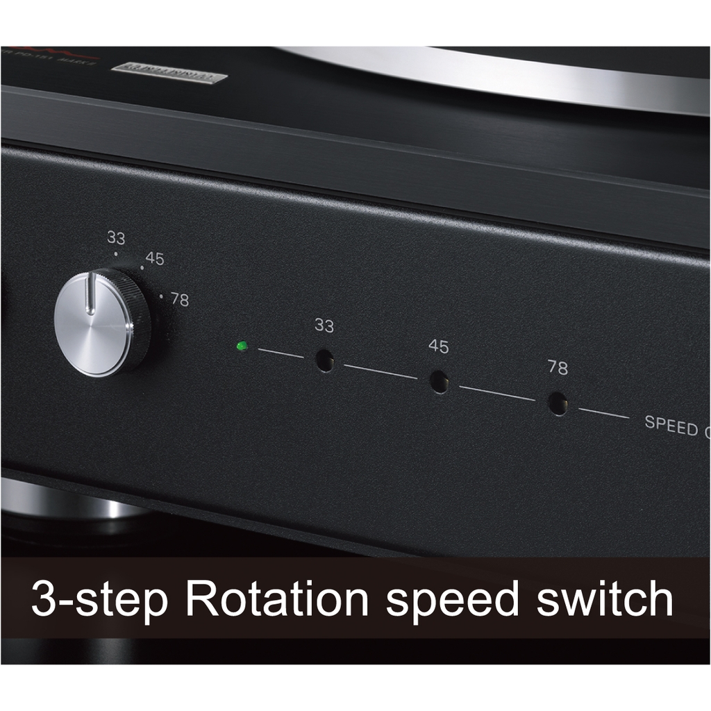 Mâm Than LUXMAN PD-151 MARK II Black Edition CENTENNIAL - Chính Hãng PGI