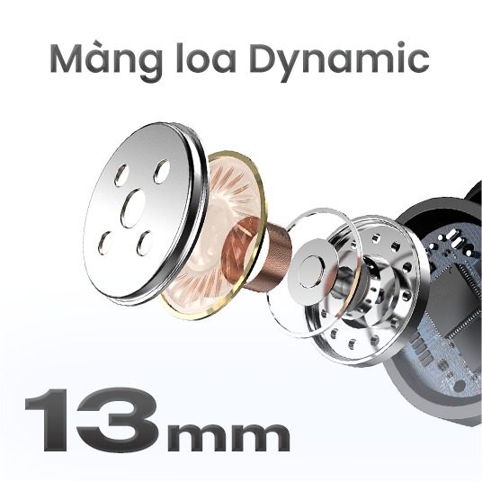 Tai nghe True Wireless ALPHA WORKS CURVE 100 - Hàng Chính Hãng PGI