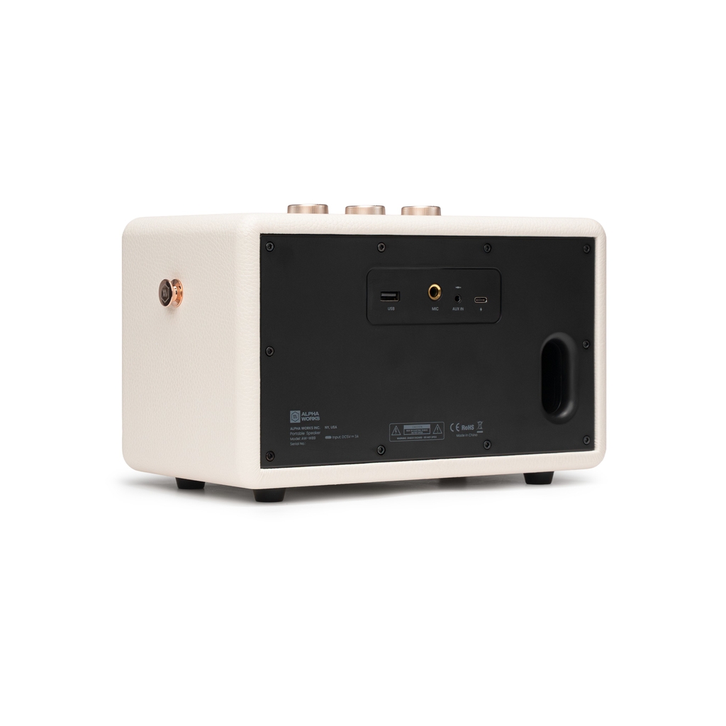 Loa Bluetooth Retro Alpha Works W89 - Hàng Chính Hãng PGI