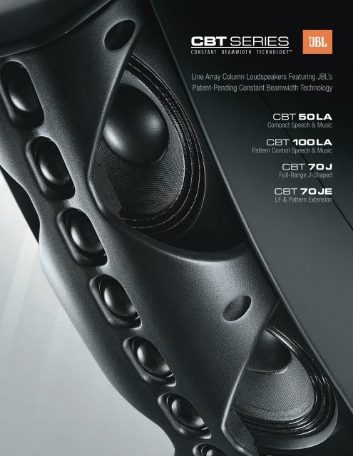 Loa treo tường JBL CBT 100LA-1 - Hàng Chính hãng PGI