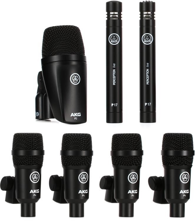 Bộ micro AKG DRUMSET-SES-1 - Hàng Chính hãng PGI