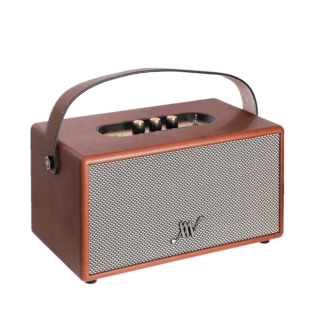 Loa Bluetooth Retro Alpha Works Classic V80 - Hàng Chính hãng PGI