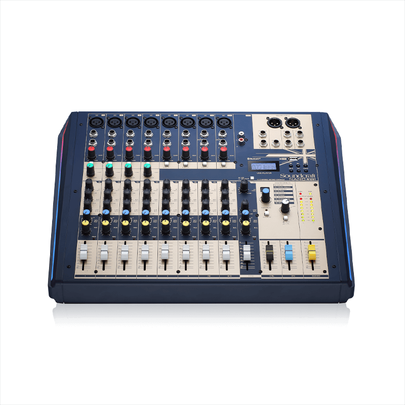 Mixer analog SOUNDCRAFT NANO M12BT - Hàng Chính hãng PGI