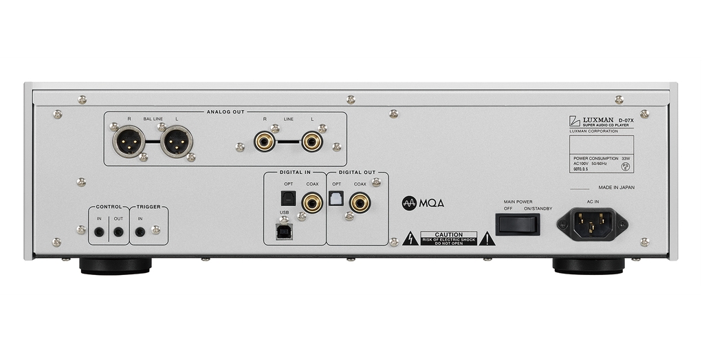 Đầu CD Hi-end LUXMAN D-07X 230V - Hàng Chính hãng PGI