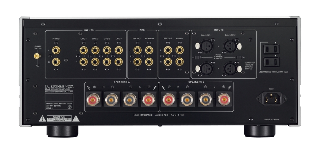 Ampli Hi-end LUXMAN L-590AXII - Hàng Chính hãng PGI