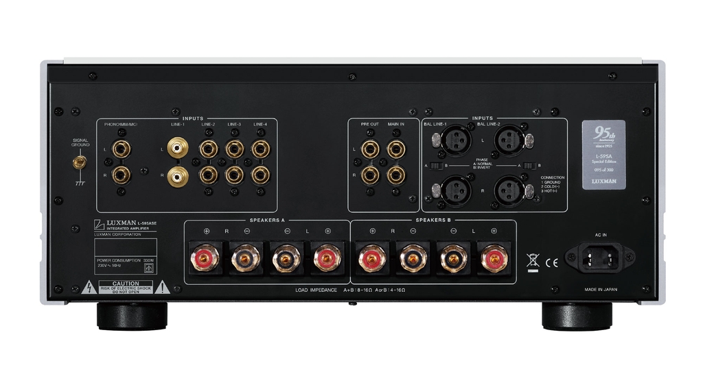 Ampli Hi-end LUXMAN L-595A Limited - Hàng Chính hãng PGI