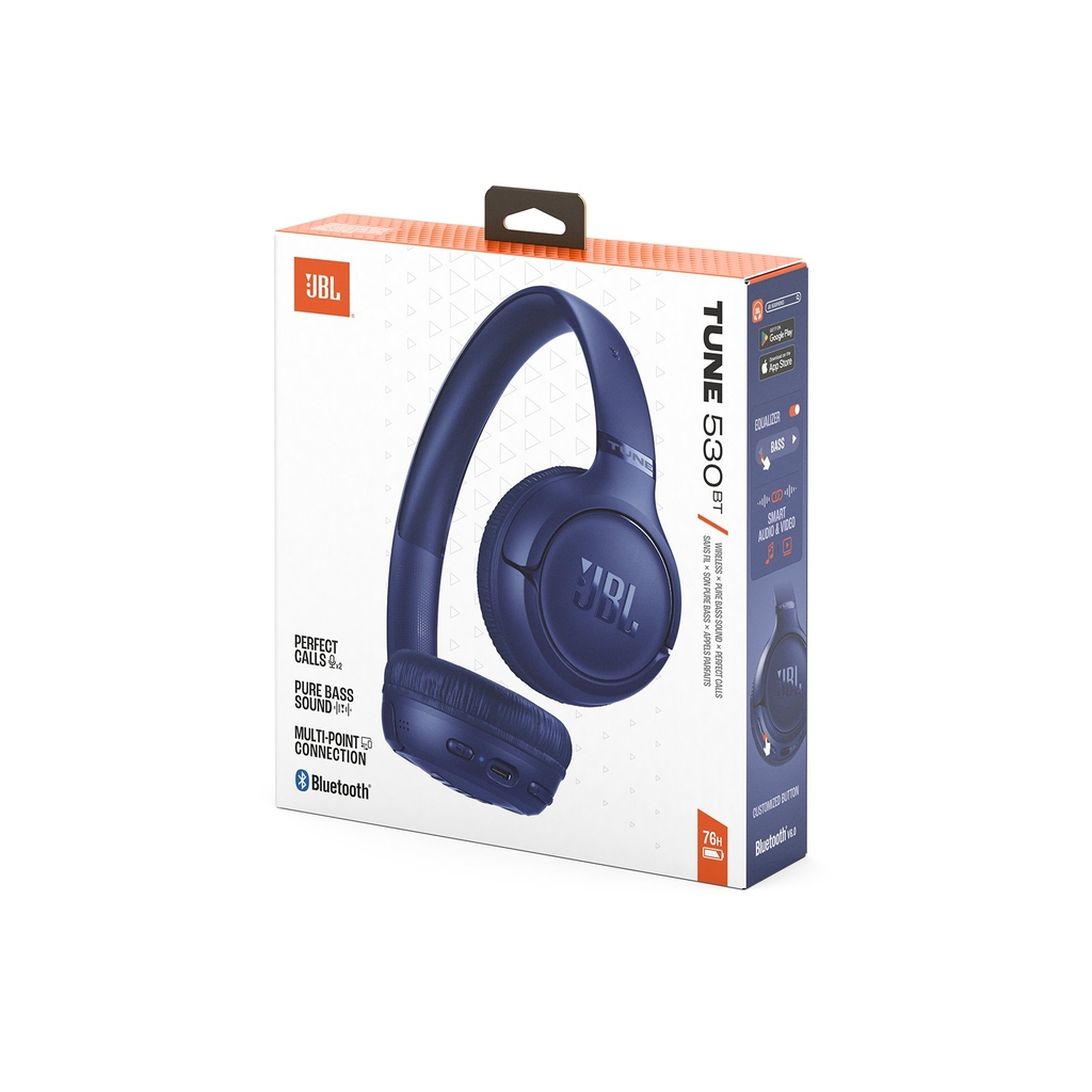 Tai nghe Bluetooth chụp tai JBL Tune 530BT - Hàng Chính Hãng PGI