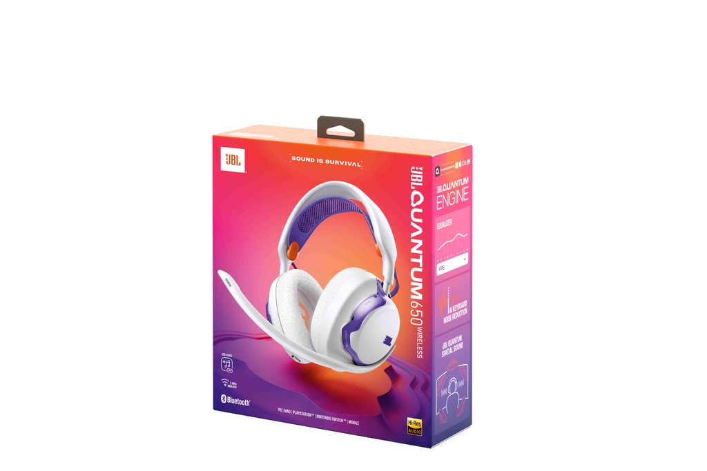 Tai nghe chụp tai JBL Quantum 650 - Hàng Chính Hãng PGI