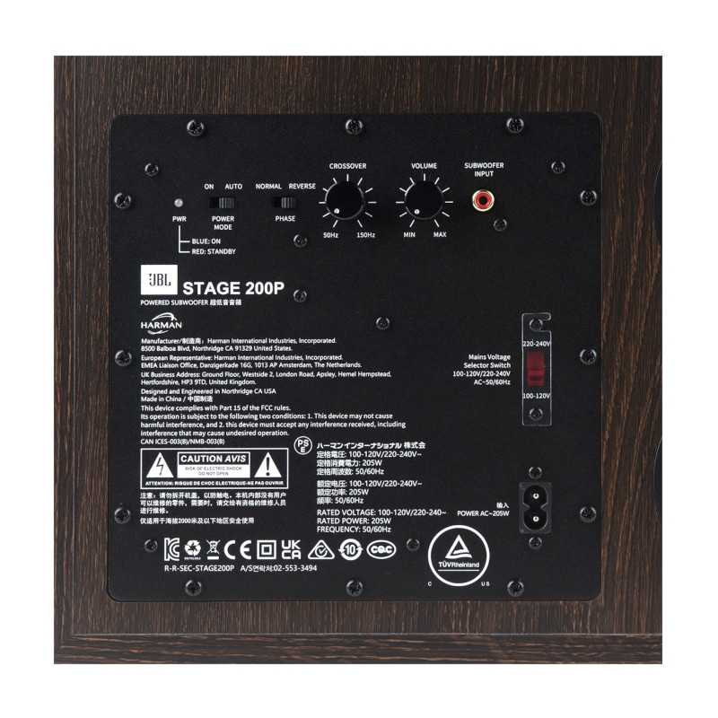 Loa Subwoofer JBL STAGE 200P - Hàng Chính Hãng PGI