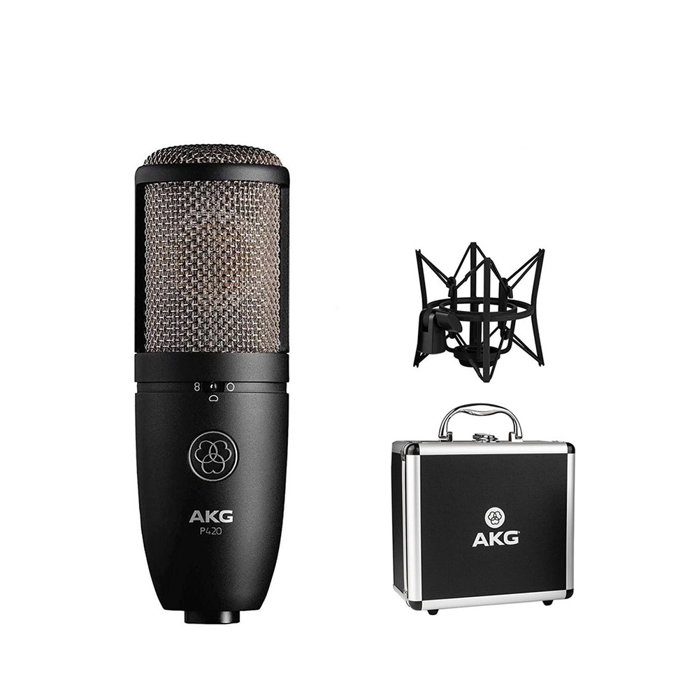Combo KM Micro thu âm AKG P420 + Tai nghe AKG K371-BT - Hàng Chính hãng PGI