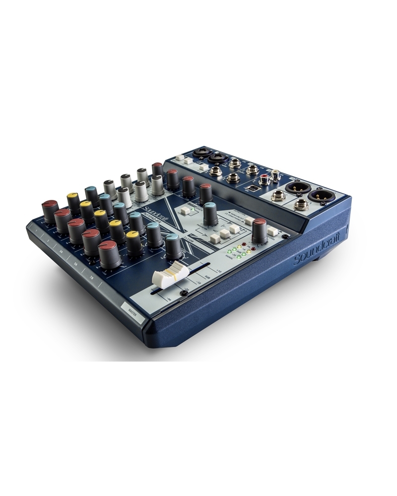 Mixer analog SOUNDCRAFT NOTEPAD-8FX - Hàng Chính hãng PGI