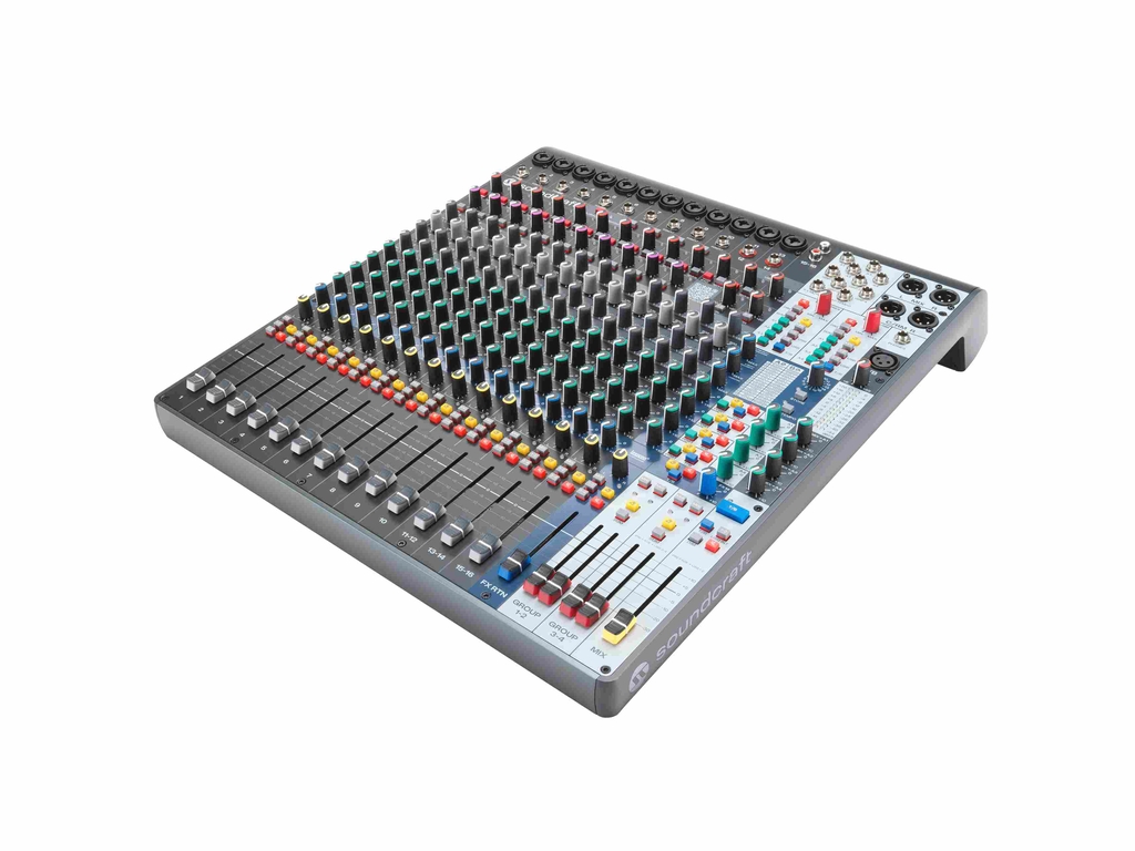 Mixer analog SOUNDCRAFT SIGNATURE PLUS 16 - Hàng Chính Hãng PGI