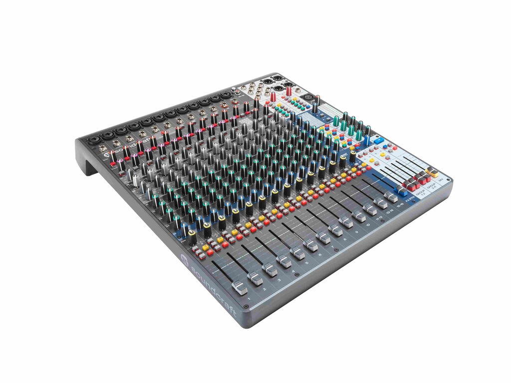 Mixer analog SOUNDCRAFT SIGNATURE PLUS 16 - Hàng Chính Hãng PGI