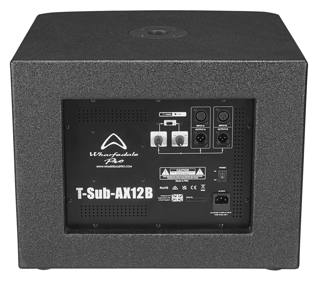 Loa siêu trầm WHARFEDALE Pro T-SUB-AX12B - Hàng chính hãng PGI