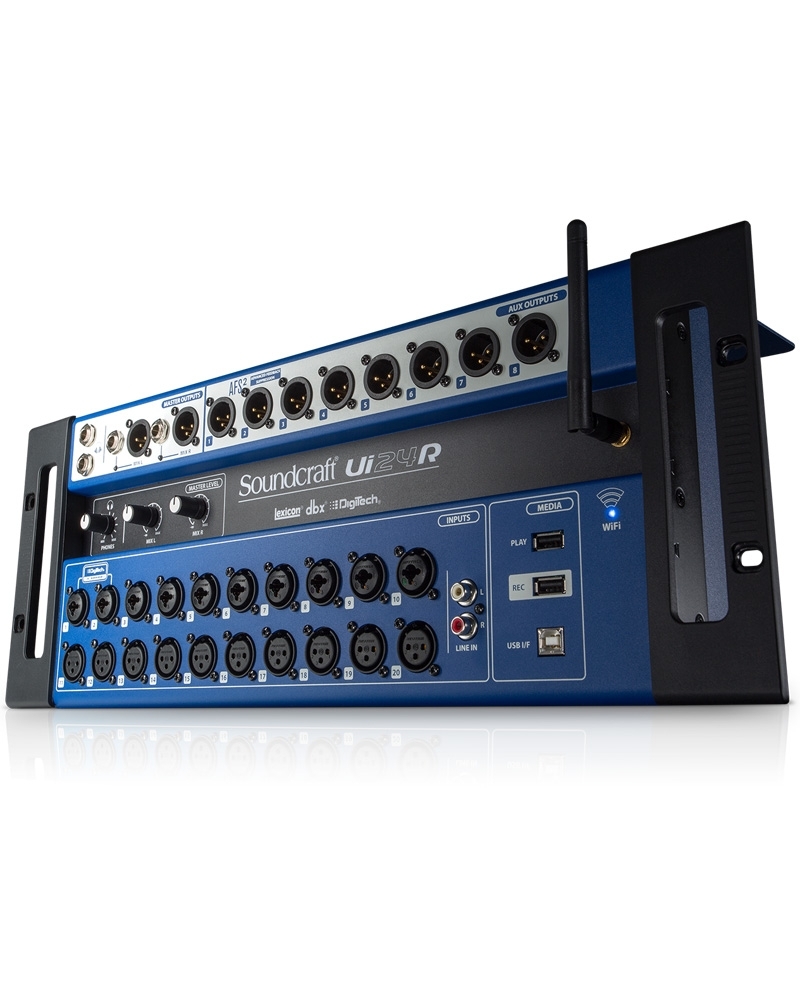 Mixer digital SOUNDCRAFT Ui24R - Hàng Chính hãng PGI