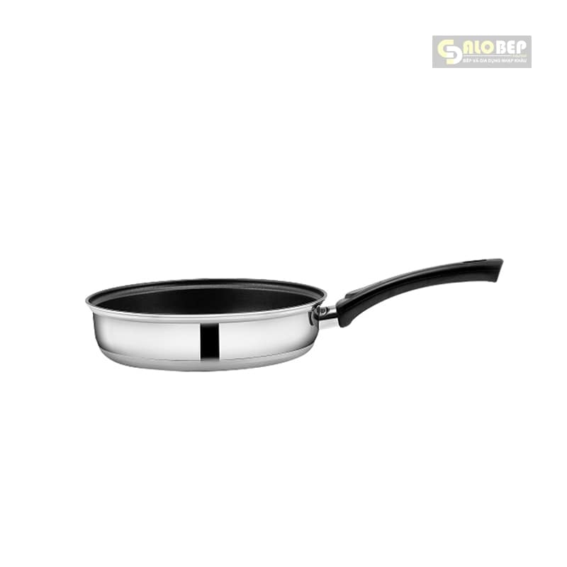 Bấm vào để xem thư viện ảnh Chảo Inox Chống Dính 3 Đáy Max B SM3765 Size 16cm