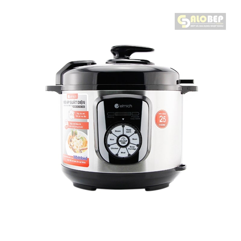 Bấm vào để xem thư viện ảnh Nồi Áp Suất Elmich Pce-1802
