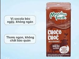 Sữa tươi socola Meadow Fresh 200ml