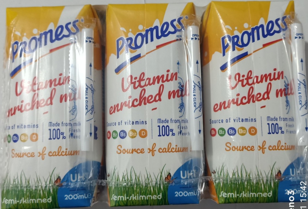 Sữa tươi Promess Vitamin 200ml