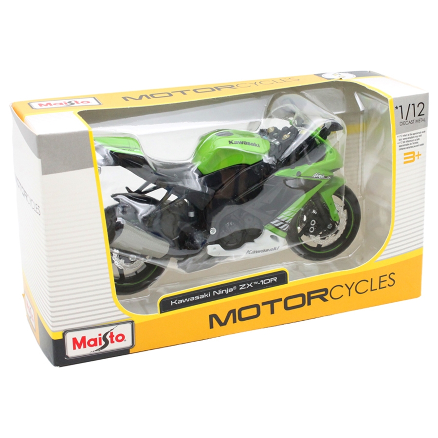 Đồ Chơi Lắp Ráp Mô Hình Mô Tô 1:12 Kawasaki Ninja ZX-10R