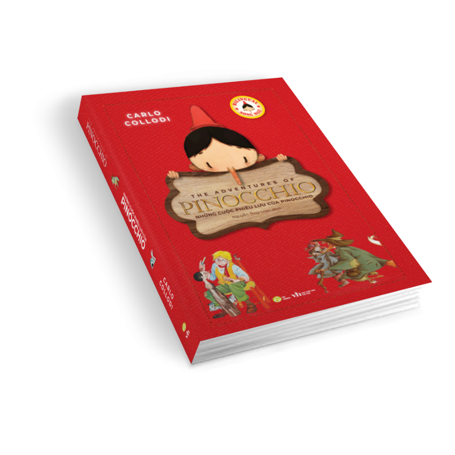 Những Cuộc Phiêu Lưu Của Pinocchino Bản Song Ngữ Việt - Anh