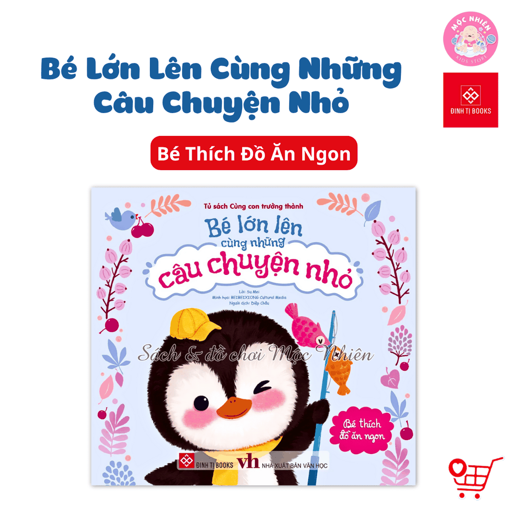 Combo 5 tập Sách - Bé lớn lên cùng những câu chuyện nhỏ - Đinh Tị Books