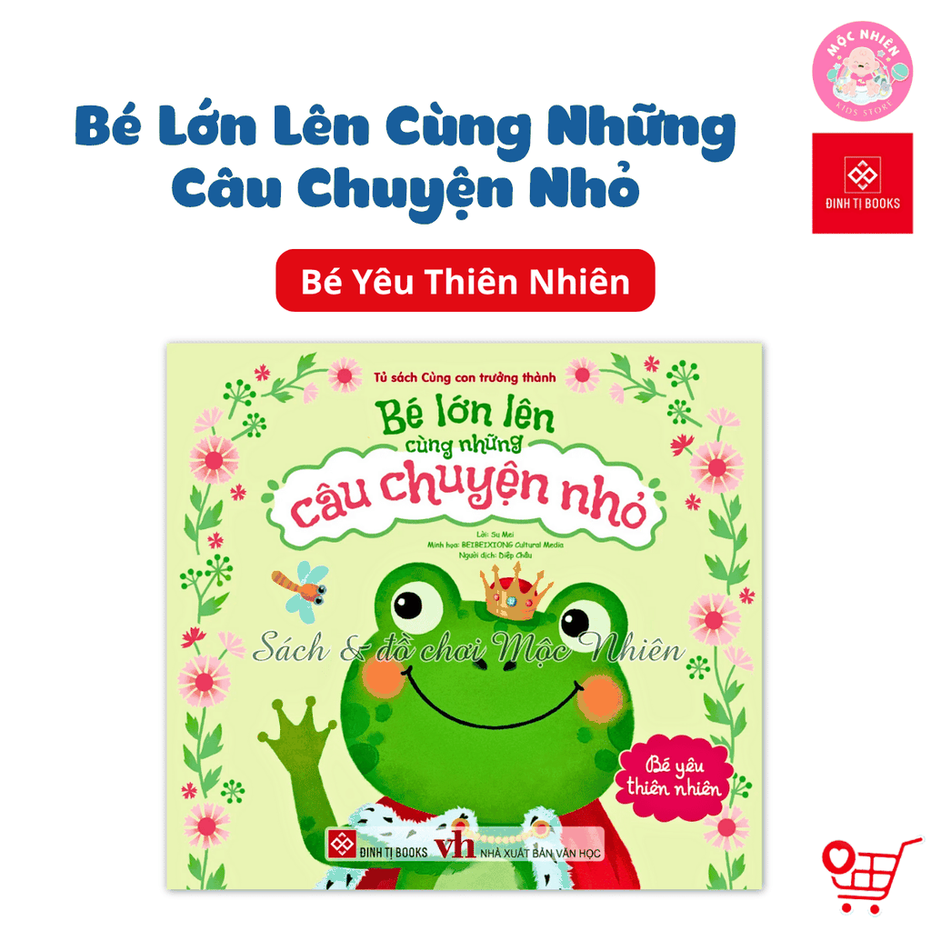 Combo 5 tập Sách - Bé lớn lên cùng những câu chuyện nhỏ - Đinh Tị Books
