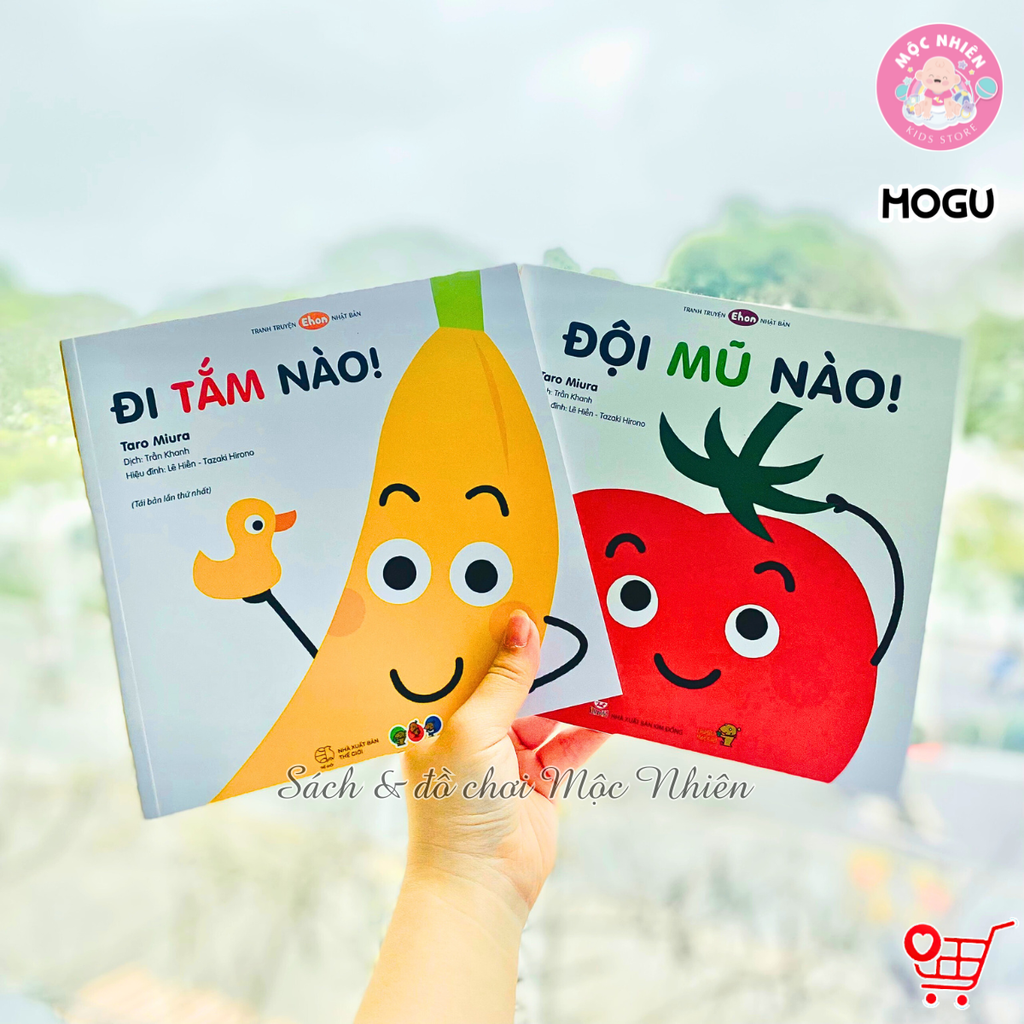 Sách Truyện Ehon bé 1-2-3 tuổi - Phát triển kỹ năng hằng ngày - MOGU