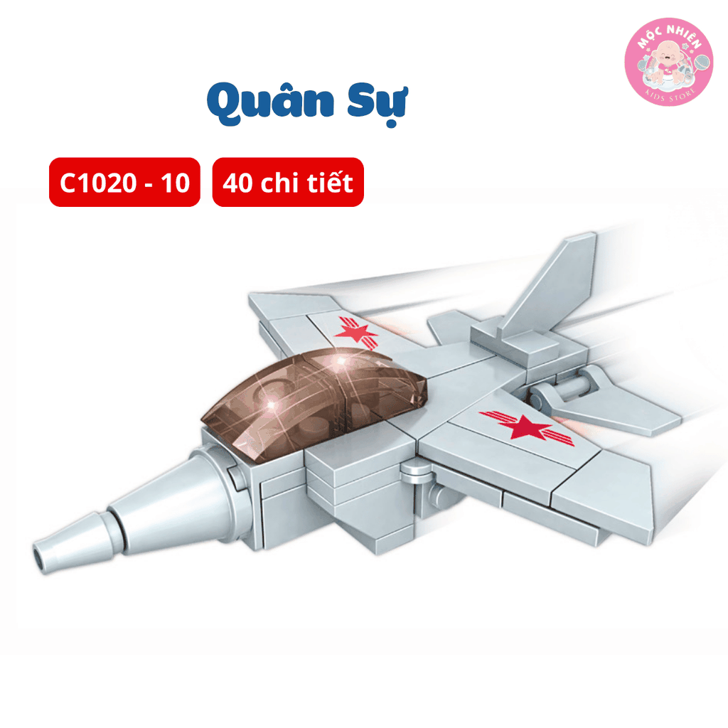 Đồ chơi lắp ráp Woma C1020 - Quân sự (Hộp lẻ)