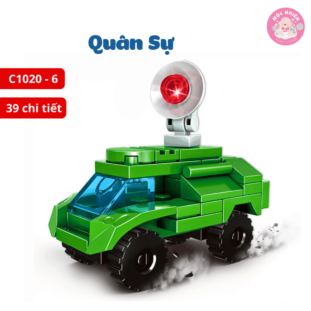 Đồ chơi lắp ráp Woma C1020 - Quân sự (Hộp lẻ)