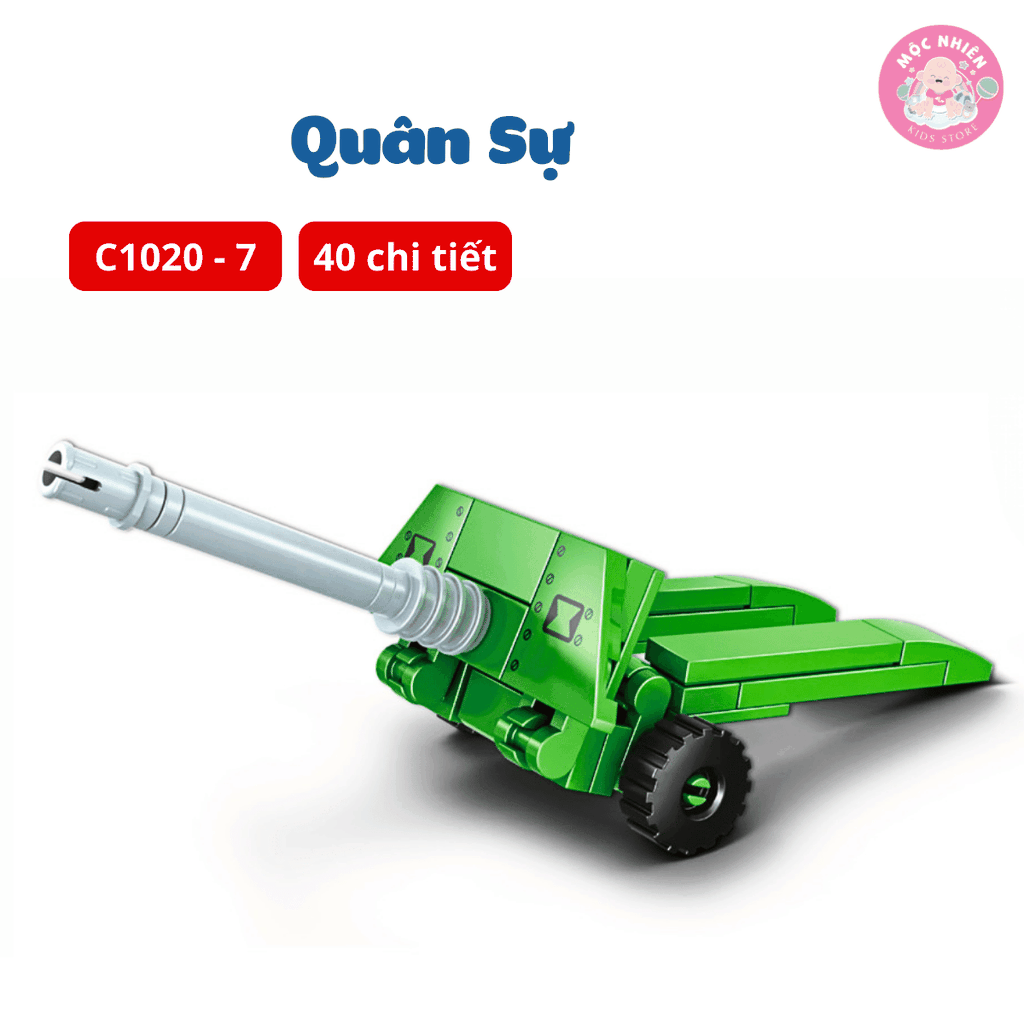 Đồ chơi lắp ráp Woma C1020 - Quân sự (Hộp lẻ)