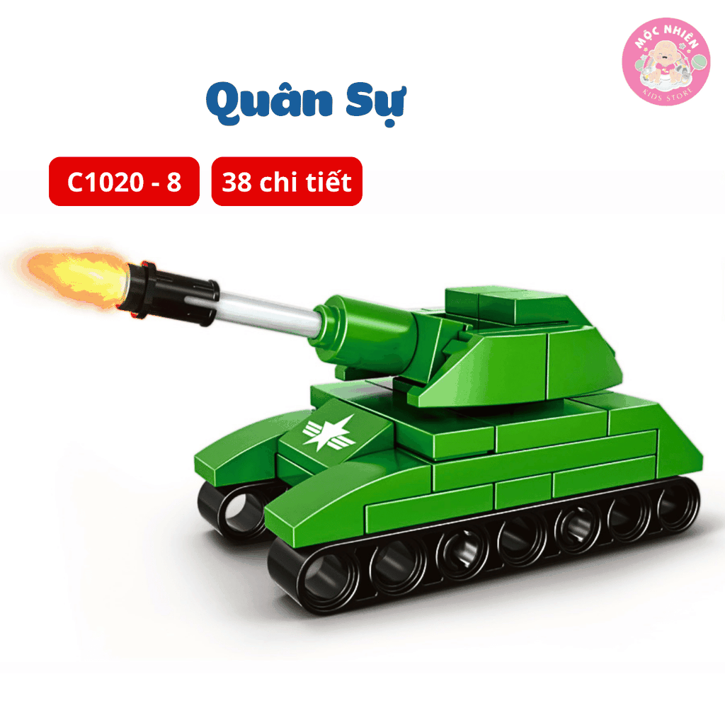 Đồ chơi lắp ráp Woma C1020 - Quân sự (Hộp lẻ)