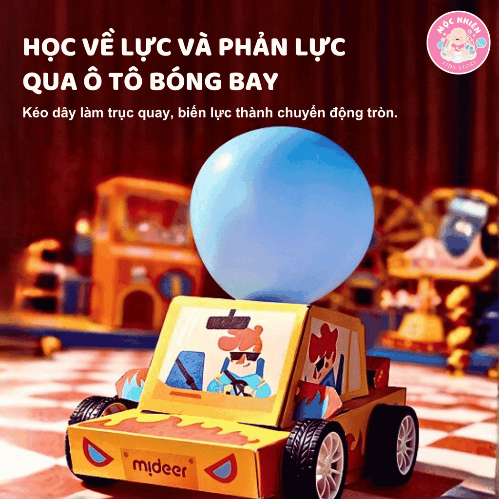 Đồ chơi khoa học lắp ráp mô hình thủ công STEM MIDEER Hands-on Box (cho bé từ 6 tuổi)