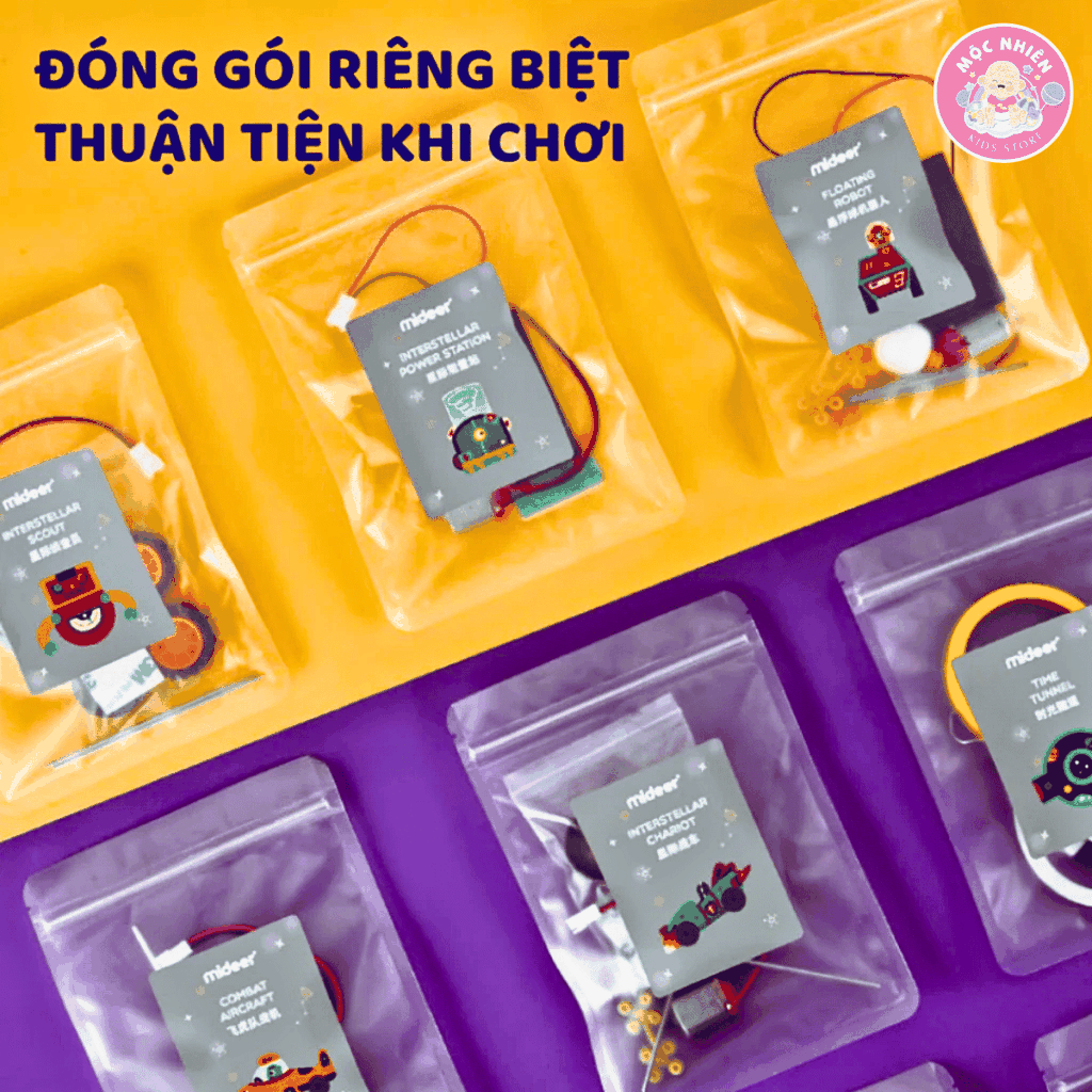 Đồ chơi khoa học lắp ráp mô hình thủ công STEM MIDEER Hands-on Box (cho bé từ 6 tuổi)